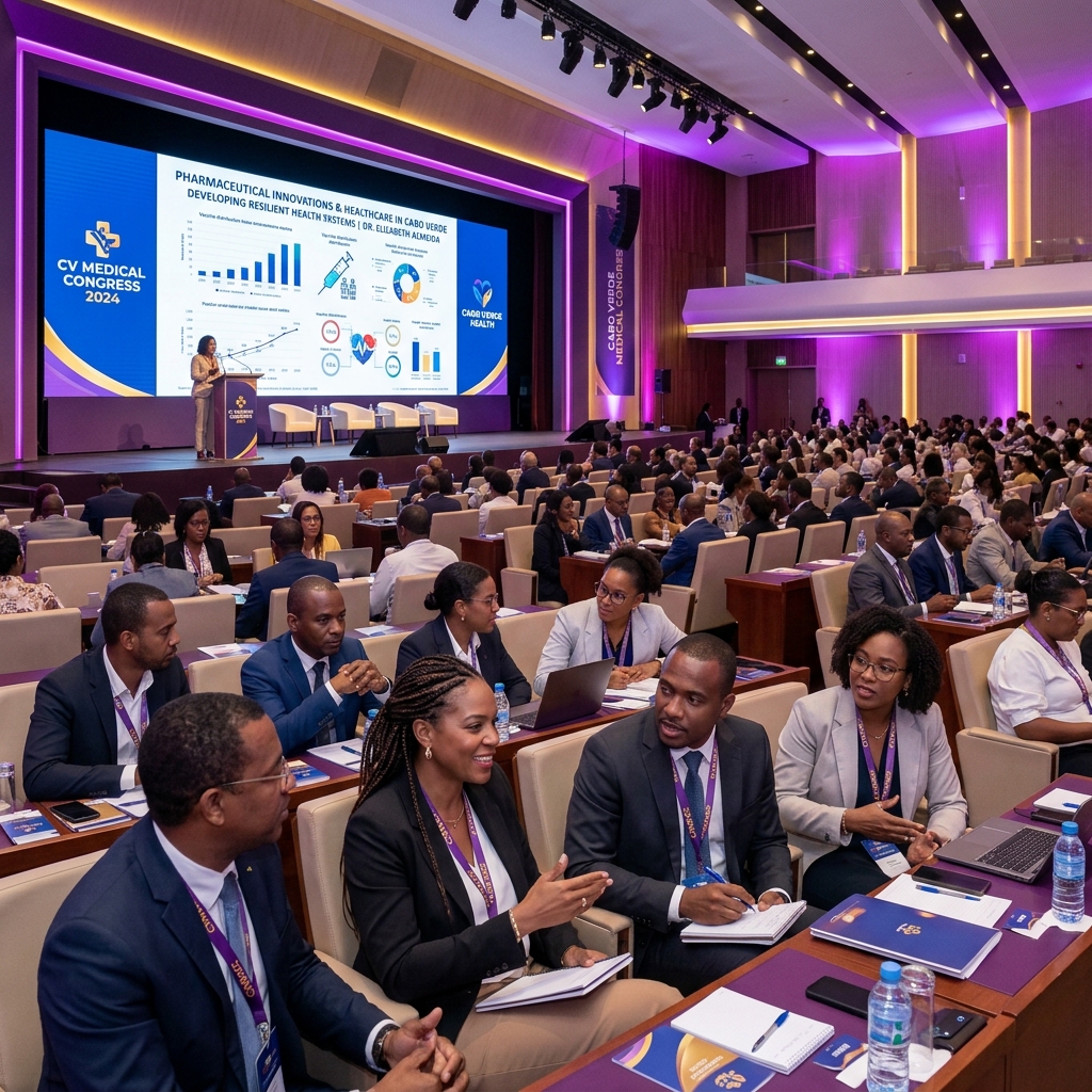 Palestra científica nas II Jornadas de Farmácia de Cabo Verde